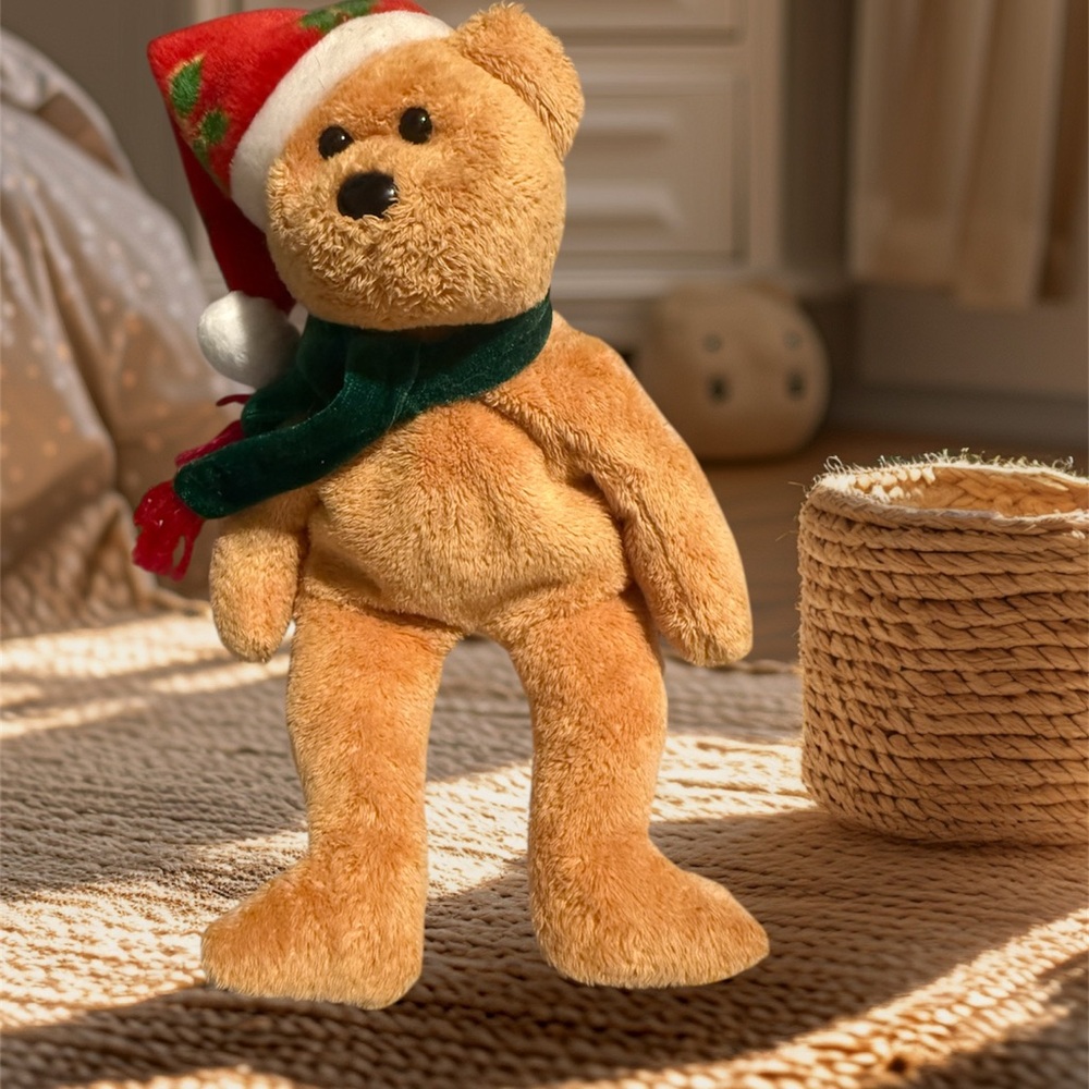 Ty Beanie Baby - 2003 HOLIDAY TEDDY